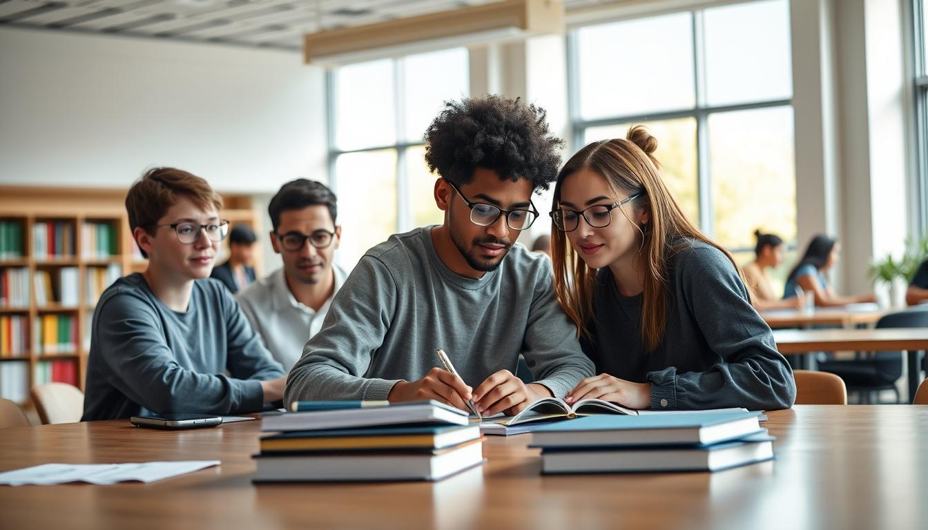 Student using online courses for flexible education